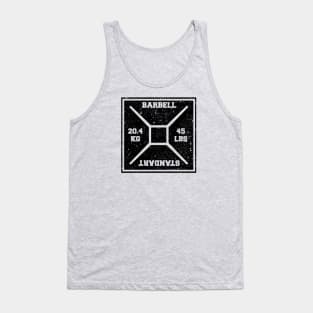 45 LBS PLATE Tank Top